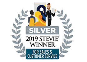 Bonfire 2019 Silver Stevie Winner for Sales and Customer Service