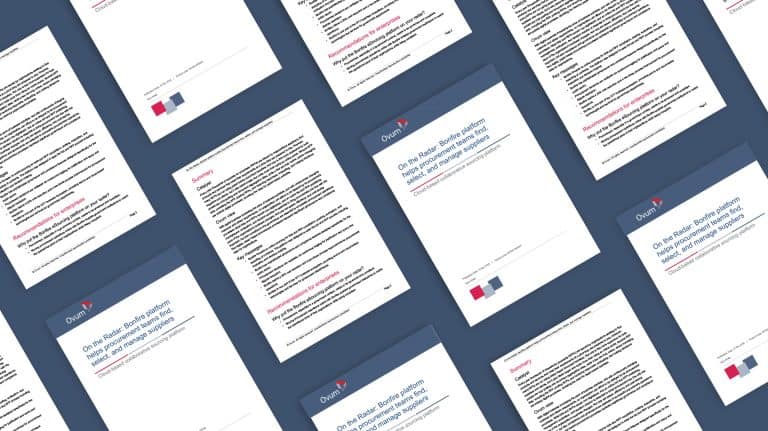 Ovum Review of the Bonfire Strategic Sourcing Solution