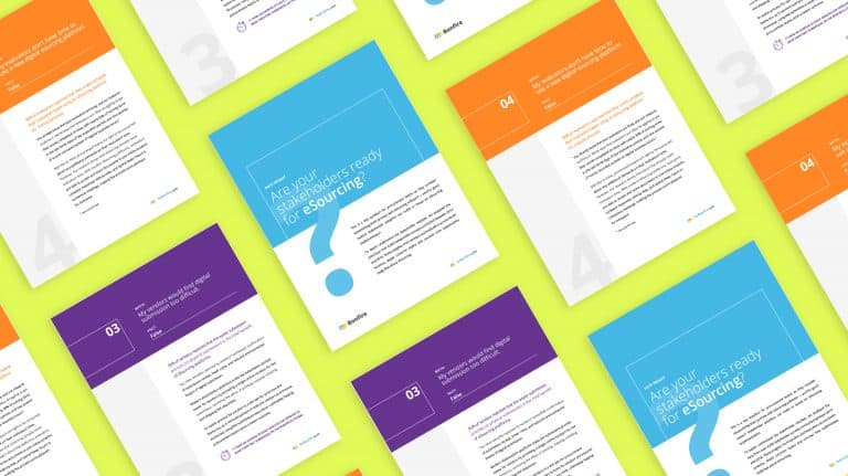 Bonfire on stakeholder preparedness for esourcing