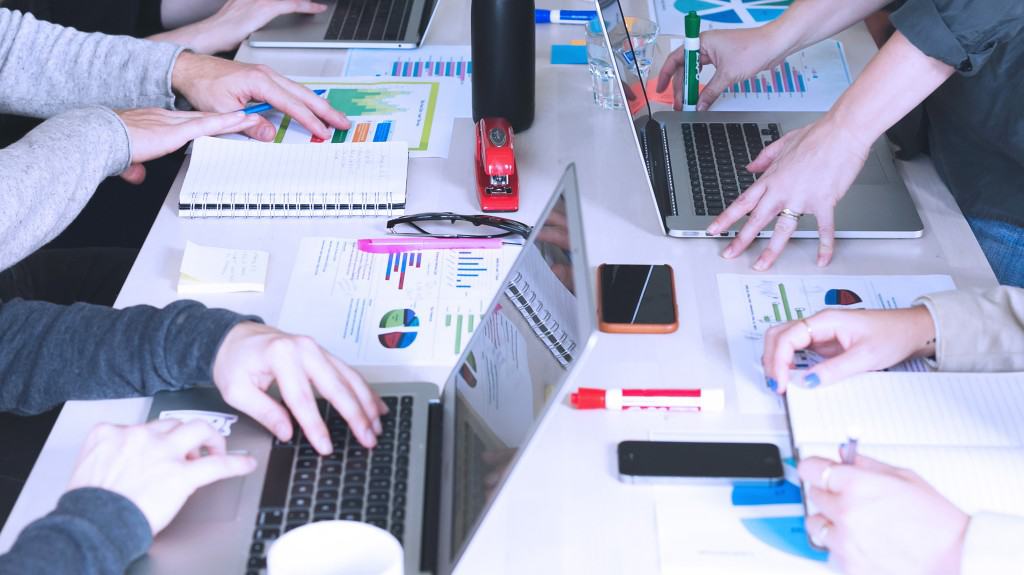 how Amy Tejirian works as a procurement officer with a team