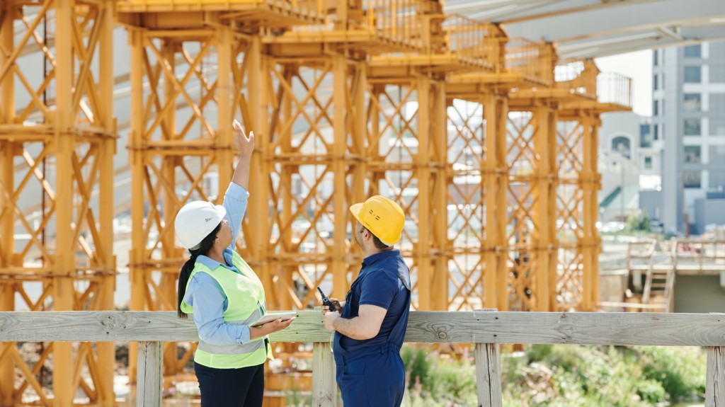 DBE construction vendor selected from a diverse supplier pool